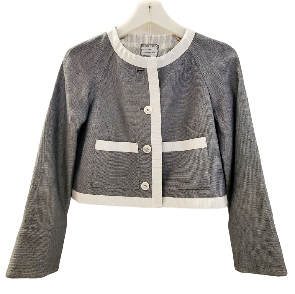 Brooks Brothers Black Fleece Cropped Jacket